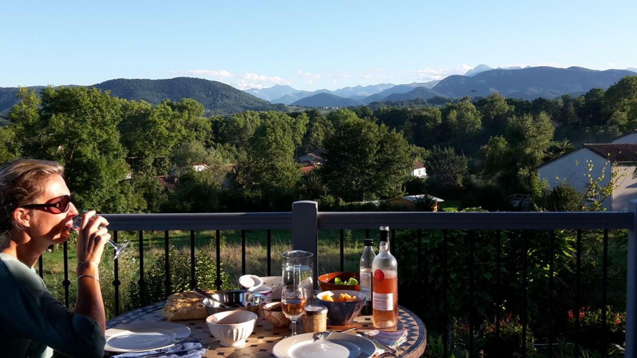 Splendide Vue Pyrenees, Rez De Jardin 2 Chambres Montjoie-en-Couserans Exterior photo